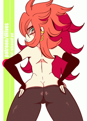 dragon ball, dragon ball fighterz, android 21, diives, high resolution, simple b