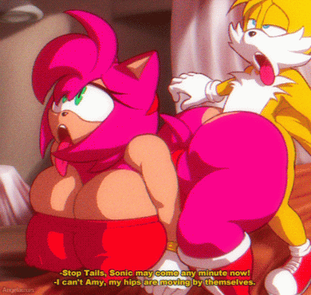 sonic the hedgehog (series), sega, team sonic, amy rose, miles prower, angelauxe