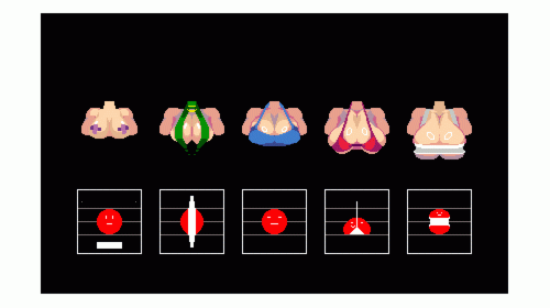 animated, animated gif, pixel art, bouncing breasts, breasts, clothing, female,