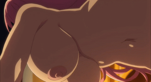 flare arlgrande jioral, animated, animated gif, screen capture, bouncing breasts
