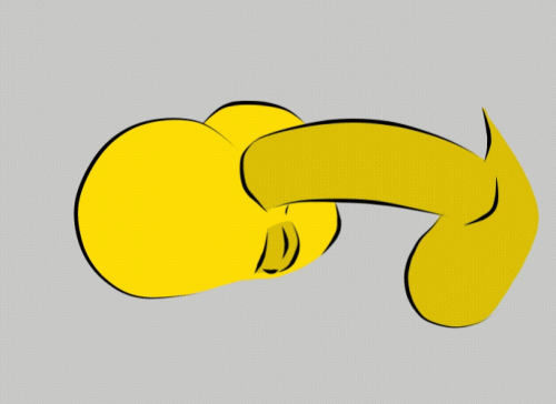 the simpsons, marge simpson, androidspaints, animated, animated gif, anal, ass,