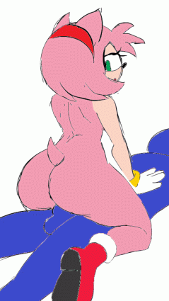 sonic the hedgehog (series), amy rose, lil-heartache, animated, animated gif, as