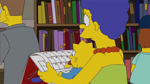the simpsons, marge simpson, maggie simpson, wvs, 16:9 aspect ratio, animated, l