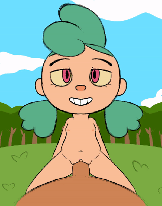 camp camp, max (camp camp), nikki (camp camp), budding breasts, bulge