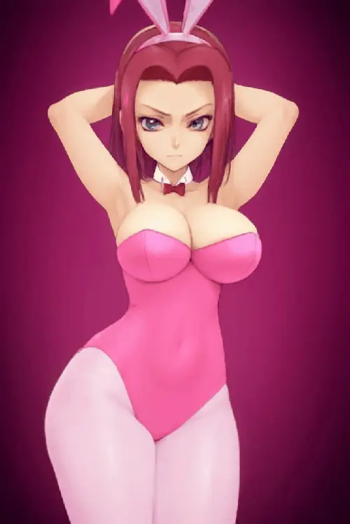 AI generated code geass kallen stadtfeld hentai gif about thighs(太股) animated(アニメーション)