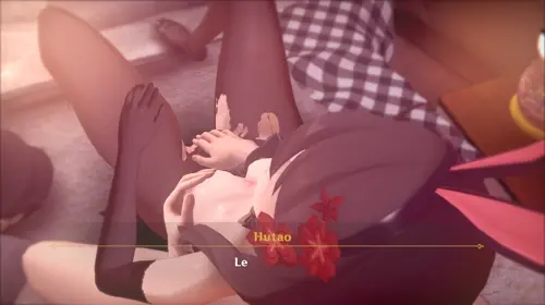 genshin impact hu tao,aether hentai video by mastapov about ejaculation(射精) female_ejaculation(潮吹き) torn_pantyhose(破れたパンスト)