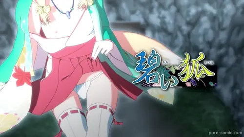 animated by kanna hisashi about ass(お尻) blonde_hair(金髪の毛) skirt_pull(スカート引っ張り)
