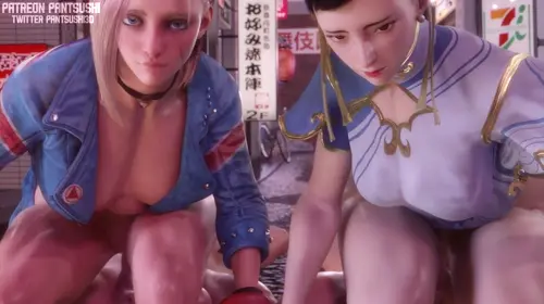 street fighter,street fighter 6 chun-li,cammy white video by pantsushi about on_top(上に) public(公然) sex(セックス)