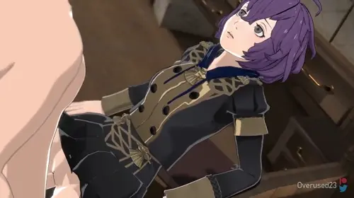 fire emblem,fire emblem: fuukasetsugetsu byleth,bernadetta von varley hentai video by overused23 about light-skinned(色白肌) looking_at_penis(ペニスを見ている) solo_focus(ソロフォーカス)