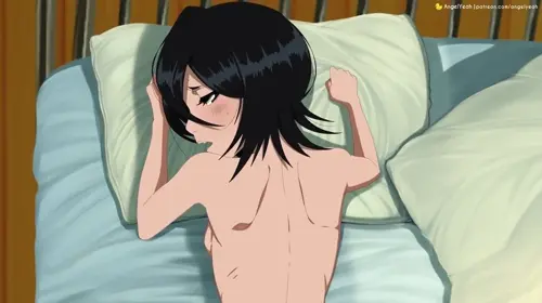 bleach kurosaki ichigo,kuchiki rukia hentai anime by angelyeah about anus(肛門) ass_focus(お尻フォーカス) completely_nude(全裸)