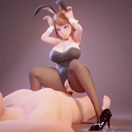 original penny hentai video by tyviania about bulge(もっこり) cowgirl_position(騎乗位) high_heels(ハイヒール)