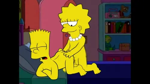 the simpsons lisa simpson,bart simpson video about duo(二人) female(女性) male(男性)