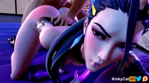 league of legends kai'sa,k/da all out series video by kinkykatt3d about breasts(乳) large_ass(大きなお尻) penis(ペニス)