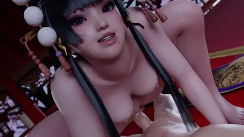 dead or alive nyotengu video by spizder about cowgirl_position(騎乗位) light-skinned_female(色白の女性) male_pov(男の一人称視点)