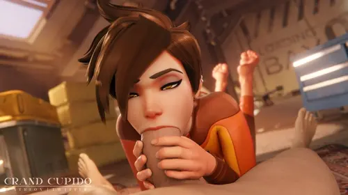 overwatch tracer hentai video by grand cupido about female(女性) nude(裸) nude_male(裸の男性)