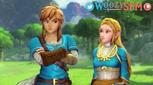 the legend of zelda,the legend of zelda: breath of the wild link,princess zelda,zelda hentai video by woozysfm about clothing(衣類) male(男性) pouting(膨れっ面)