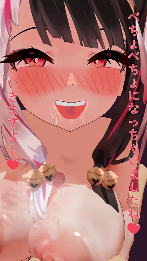 nijisanji,yorumi rena yorumi rena video by pastakudasai about 1girl(女性一人) large_breasts(巨乳) smile(笑顔)