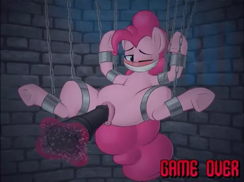 my little pony,my little pony: friendship is magic pinkie pie hentai anime by t.f.a.n.c.s. about chain(鎖) genitals(生殖器) orgasm(オルガスム)
