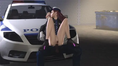 overwatch d.va,officer d.va doujin anime by silkymilk,rated l about female_pubic_hair(女性の陰毛) large_penis(大きなペニス) spread_legs(開脚)