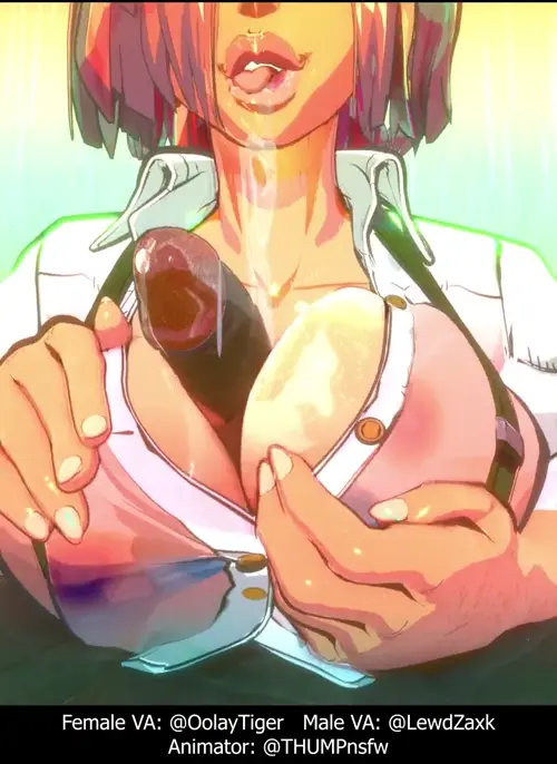 guilty gear,guilty gear strive giovanna,nagoriyuki hentai video by oolay-tiger,thumpnsfw about between_breasts(乳の間に) breasts(乳) large_breasts(巨乳)