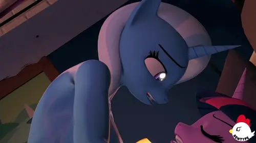 my little pony,my little pony: friendship is magic twilight sparkle,trixie lulamoon hentai anime by hentype about ass(お尻) futa_on_female(ふた×女性) vagina(膣)