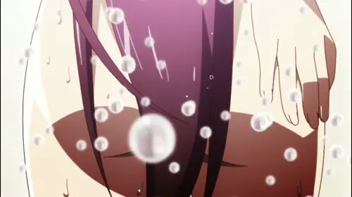 monogatari,bakemonogatari senjougahara hitagi doujin anime about female(女性) spanking(スパンキング) water(水)