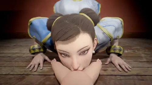 street fighter,street fighter 6 chun-li hentai video by yellowbea about age_difference(年齢差) oral(オーラル) size_difference(サイズ差)