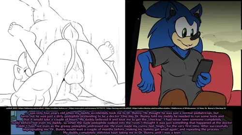 sonic the hedgehog amy rose,sonic the hedgehog,bugs bunny hentai anime by aval0nx