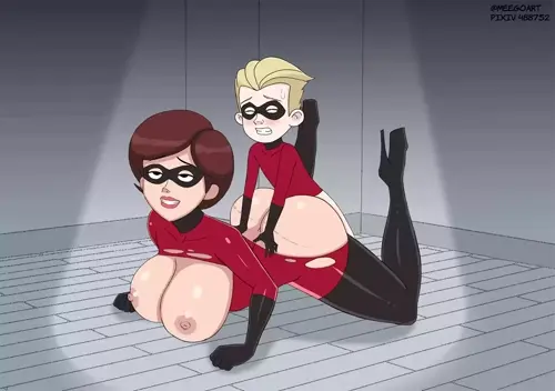 the incredibles helen parr,dash parr video by meego