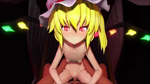 touhou project flandre scarlet animated