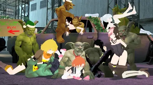warcraft,rwby,world of warcraft ruby rose,weiss schnee,yang xiao long,blake belladonna,neopolitan,faunus,nora valkyrie,goblin video by theclipping,the clipping