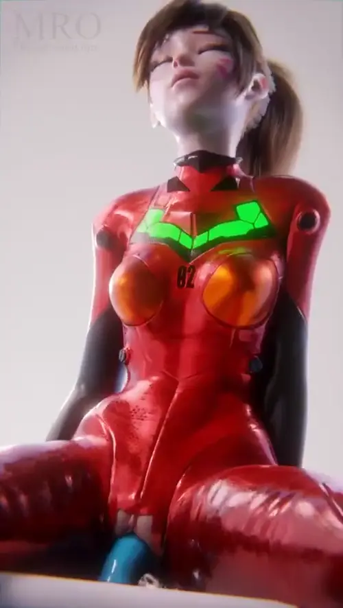 neon genesis evangelion,overwatch,overwatch 2 d.va,asuka langley sohryu hentai anime by moonroomoom