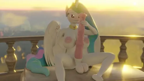 my little pony,my little pony: friendship is magic princess celestia animated by erostud
