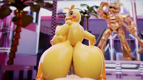 five nights at freddy's,five nights in booty heaven toy chica hentai anime