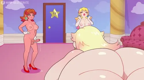 Mario Princess Peach,Rosalina,Princess Daisy video by Noill,Hard-degenerate,Akuji Saito