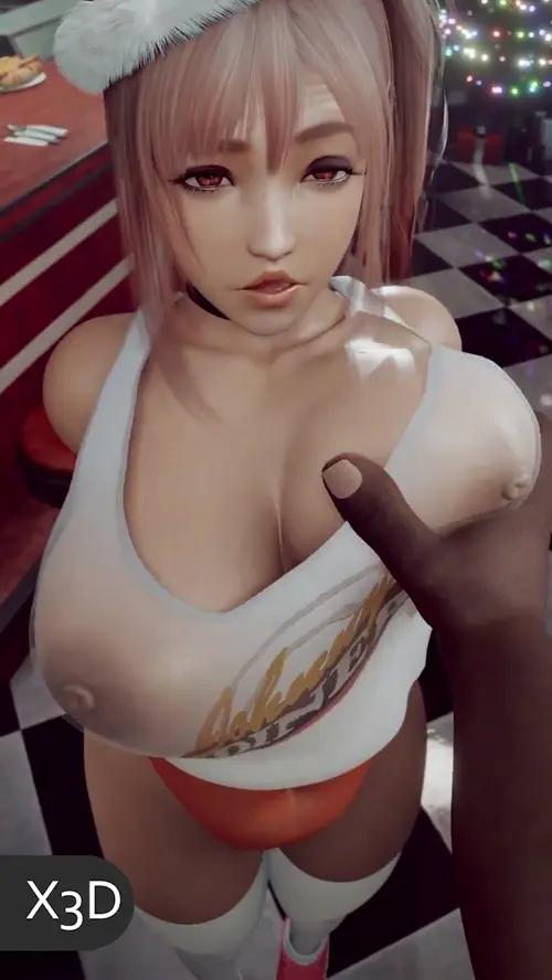 Dead Or Alive,Dead Or Alive 5,Hooters Honoka video by X3d