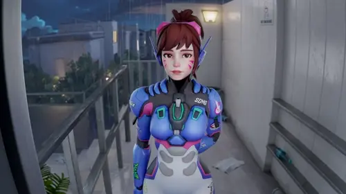 Overwatch D.Va video by Aphy3d